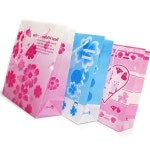 PP 쇼핑백 10p 손잡이가방 포장가방 기념일 방수 선물용 카페 팬시 포장백 : 홈타운24