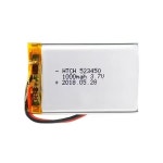3.7V 1000mAh 523450 스마트폰 DVD MP3 MP4 Led 램프용 폴리머 리튬 충전지 이온 배터리 : 누아르코드컴퍼니