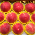 [예약]치악산복숭아 대찬아카츠키 국내산 고당도 제철 백도 딱딱이 말랑이 선물용 산지직송 : 정이가는농원