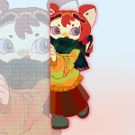 금수 (지구청과) | 사과군 모서리 스티커 : 유메데미루  - 유메미루