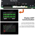 JK 인버터 BMS V19 4.3 LCD XR11-48V280AH 16S 51.2V LiFePO4 배터리 상자 DIY 키트 EVE CATL 280 310AH 태양열 홈 에너지 저장... 