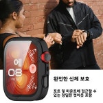 호환 Huawei Watch Fit 4/4 Pro 화면 보호기 케이스 용 액세서리 소프트 TPU 올라운드 범퍼 커버 : 퀵클릭마켓