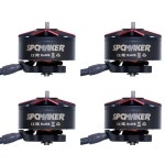 4pcs SPCMAKER 갤로핑 G1505 3450KV V2 브러시리스 모터 4S 2.5 인치 프로펠러 FPV 드론 쿼드 콥터 이쑤시개와 호환 가능 : 넘버원셀러