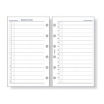 [다빈치] A7 포켓 6공 다이어리 프리먼슬리B 속지 : 슬렁슬렁slungslung