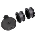 잔디 트리머 라인 스풀 커버 세트 교체 F 016800570 Bosch UniversalGrassCut 18/18-26/18-260 브러시 커터 부품용 : 백호무역회사