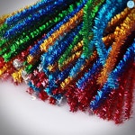 모루공예 반짝이 모루철사 100개입 : 리빙조아