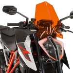 1290 SUPERDUKE R 2017 2018 2019 Duke1290 오토바이 액세서리 스포츠 윈드 실드 스크린 바이저 디플렉터에 적합 : 루미노아컴퍼니