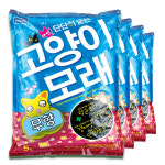키티스마일 응고형모래 고양이모래 키티크린(무향) 5L X 4포 - 구 웰빙 : 키티스마일