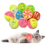 실내 PETF ORITE 선물 딸랑이 벨이 10PCS JINGLE 플라스틱 상자 CAT : 토탈이커29