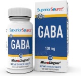 슈페리어소스 가바 GABA 100mg 100정 3개 Superior Source : 베르포아