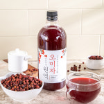 제철밥상 문경오미자 100% 오미자원액 오미자청 1000ml 1병 : 제철 밥상