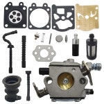 Stihl MS250 025 023 연료 오일 필터 라인 수리 키트 전기 톱 교체 부품 용 기화기 탄수화물 흡기 매니 폴드 : 라벨르컴퍼니