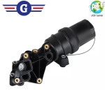 Audi TTRS Mk2 12-13 Volkswagen Mk5 05-09 Mk6 10-14 07K 용 새 엔진 오일 필터베이스 필터 하우징 어셈블리 115397 D : 블랑에코컴퍼니