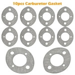 Husqvarna 용 10pcs 기화기 가스켓 268 272 266 61 2100 2101 181 272XP 전기 톱 교체 부품 # 501296402 : 라벨르컴퍼니