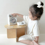 작동하는 주방놀이 화이트 세탁기 장난감 : 플레이맥스