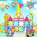 디에인샵 자석블럭 성만들기 쌓기교구 아기자석장난감 유치원블럭 : 디에인 가성비 추천샵