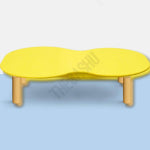 튼튼안전유아책상 유아교육책상 H62 1 오뚝이 책상 기본다리 290mm 연두 : 감사슈