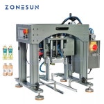 ZONESUN 캡핑 기계 ZS-XG20 데스크탑 반자동 병 뚜껑 분무기 원형 음료 플라스틱 Dropper : 라벨르컴퍼니