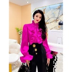 댄스복 고고장구 드럼 난타 프릴 의상 화려한 난타복 : 사이모