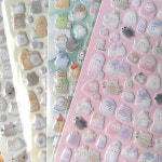 코히모 다꾸 데코 스티커 캐릭터 4개 한세트 5W0399 : SOCP MALL