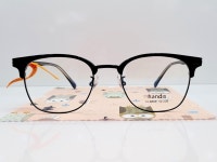 얼큰이 선글라스겸용 하금테안경테 남자 핸디스 H6009 51.20 블랙 골드 케미렌즈서비스 : 안경사랑안경원