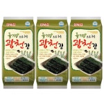 삼육김 들기름으로 구운 광천 식탁김 11g (소) 30봉 : 행복꿈