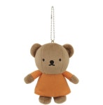 일본 미피 miffy 브라운 보리스 인형 키링 : 빈티지 리틀 파이