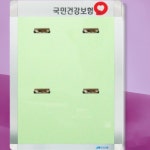 벽걸이형정보판 세로형메뉴판게시판 A형 집게식 로고게시판 ACL A4 V4 세로형 그린 : 하사슈