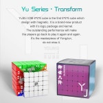 Yongjun YJ Competition 유시 V2M 6x6x6 큐브 퍼즐 마그네틱 큐브 6 레이어 매직 큐브 : 비엠비케이