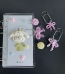 M&M 뜨개 미니 클립 (bookclip) : 소프트워크룸