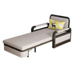 소파침대 소파베드 1인용 접이식 싱글 컴위즈 켄넬 옐로우 등받이 가능한 리클라이닝 80인치 레귤러핏 1 5미터 이하 : PickUpGo