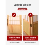 우드 칸막이 한옥풍 가림막 가벽 문 나무 배경 접이식 파티션 거실 : 서하팜 스토어