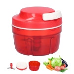 양파 커터 300ml 분쇄기 로프 풀링 다재다능한 당근 야채와 과일 : 프레스티바