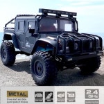 G1535 RC 자동차 2.4G 1:12 풀 스케일 4WD 고속 오프로드 등산 차량 시뮬레이션 험머 모든 지형 합금 모델 트럭 장난감 : 월드셀러하우스