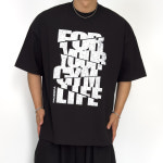 파시엔시아 Crack Mode 오버사이즈 반팔 박스티 짐웨어티셔츠 머슬핏 빅사이즈 어깨넓어보이는 헬스 운동 : 파시엔시아