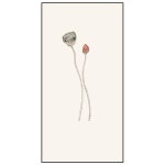 전통풍수그림 거실 현관 대형 인테리어 그림 연꽃 다실 복도 액자그림 배경 벽 액자 : 플로이