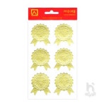 사헌 세모네모 스티커이야기-상 금지 SS-802 1개 금박스티커 : 사헌스토어