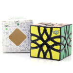 LanLan 모자이크 매직 큐브 이상한 모양 네추럴 Cubo Magico 전문 네오 스피드 퍼즐 안티 스트레스 교육 완구 : 비엠비케이