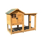 이동식 사육장 케이지 대형 스틸 토끼장 특대형 토끼집 철장 옐로우S 1200x630x950mm : 김몽