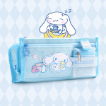 G1258 산리오 일본수입 필통 5겹 대용량 쿠로미 마이멜로디 문구 필기 완구 : 쿠마네상점