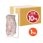맛집의비결 국밥용 수육고기 전지 사태슬라이스 업소용도매 1kg, 10개 : 맛집의비결 도매납품업소용