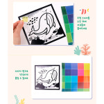 스티커로 썬캐쳐 만들기 물고기 여름 미술활동 키트 유치원 초등 어린이집 중학생 diy : 상상하랑