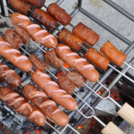 티원 원목50 2열꼬치 스테인레스 304 제작 국내산 화로 구이 바베큐 캠핑 그릴 BBQ : 티원 바베큐그릴