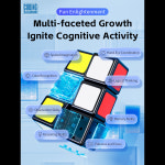 Picube MoYu 1x2x3 2x2x3 스피드 매직 큐브 123 223 블랙 전문 매직 스피드 퍼즐 Cubo Kids Educational Funny Toys : 비엠비케이