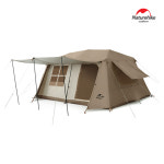 네이처하이크 빌리지 13 릿지 원터치 자동 텐트 티타늄 블랙코팅 캐빈형 쉘터 오토 캠핑 리빙쉘 : 에어마운틴
