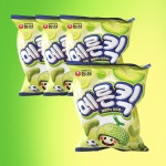 농심 메론 멜론 킥 60g 3+1개 GS 편의점 신상 과자 : 시스뜨라