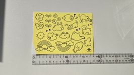 체험미술공방아를 | [NEW] DIY 디자인 유리 전사지 공방 어린이 체험 미술 / 유리 600도 전문가용 : 계절 공방