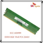 하이닉스 DDR4 8GB 2666V PC4 2666MHz 1Rx8 순수 ECC UM 워크스테이션 RAM 언버퍼드 서버 메모리 : 빅원물류15