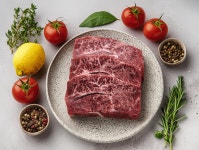 투뿔한우 마장동 부채살 소고기 스테이크 구이 홈파티소고기250g : 더누렁소