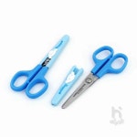 사헌 시나모롤 안전캡 가위 10개입 왼손가위 : 사헌스토어